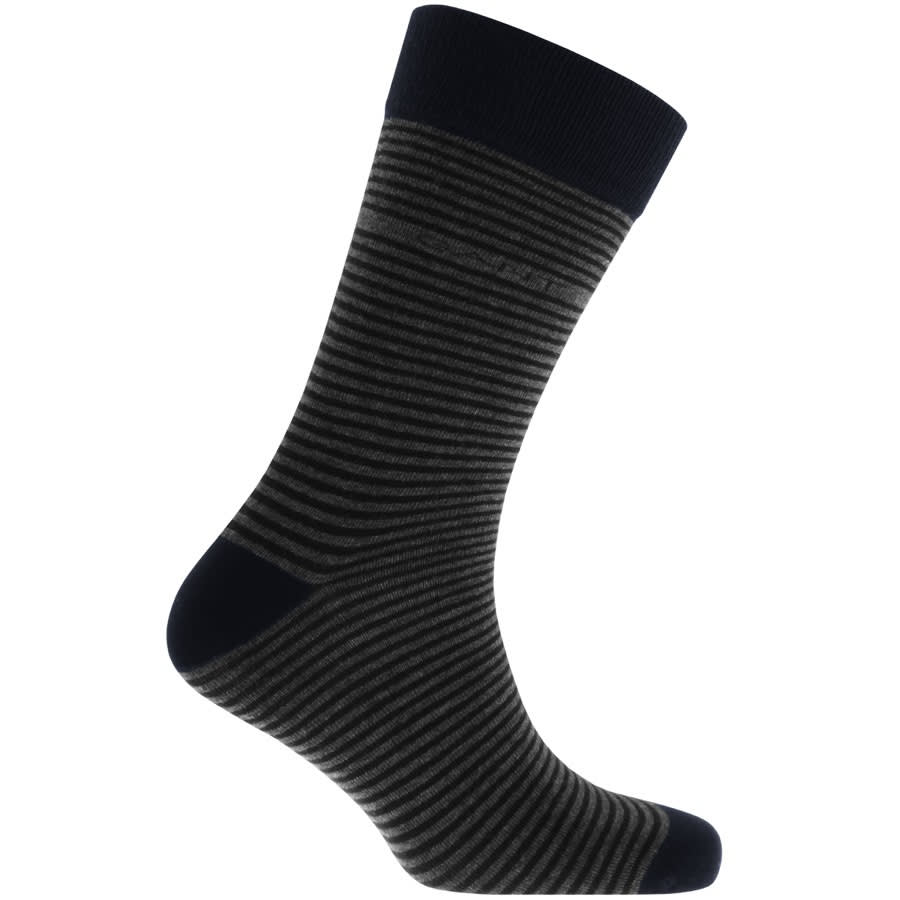 Alternative Image for ProductGant Three Pack Mixed Socks Grey2